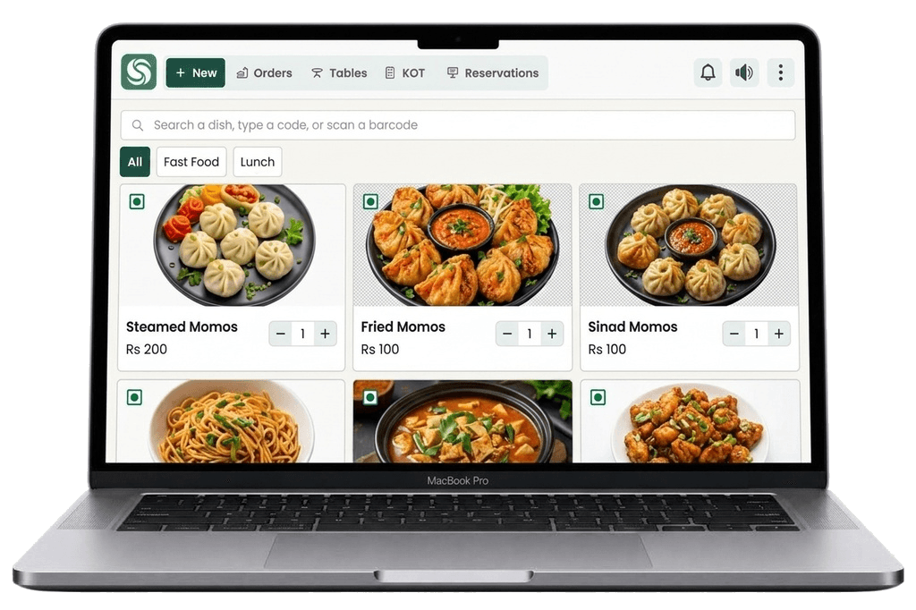 Create Orders in Seconds